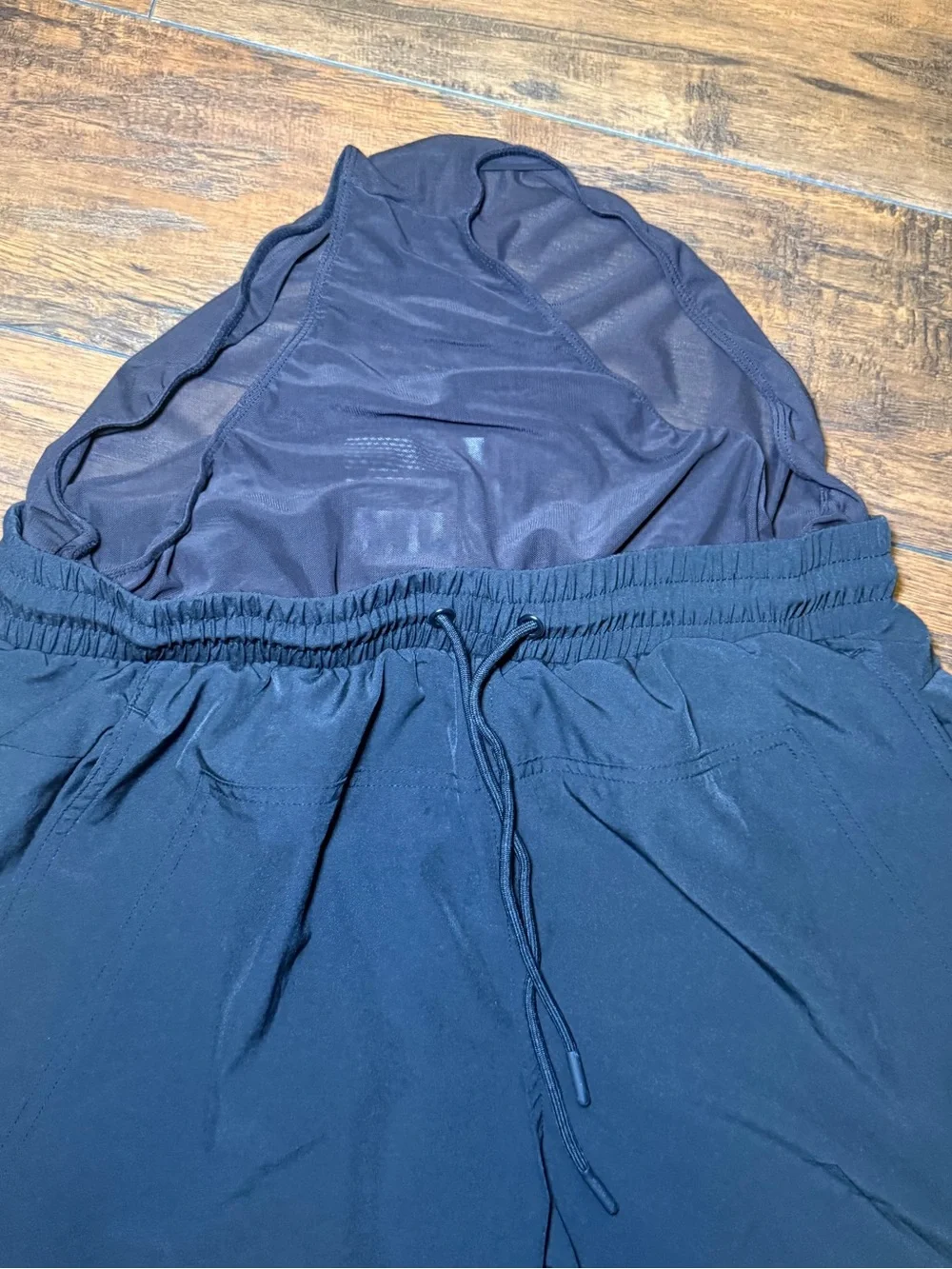 NWOT Alphalete Men's Technical Swim Short Size XL 5.50 Inseam Drawstring Logo